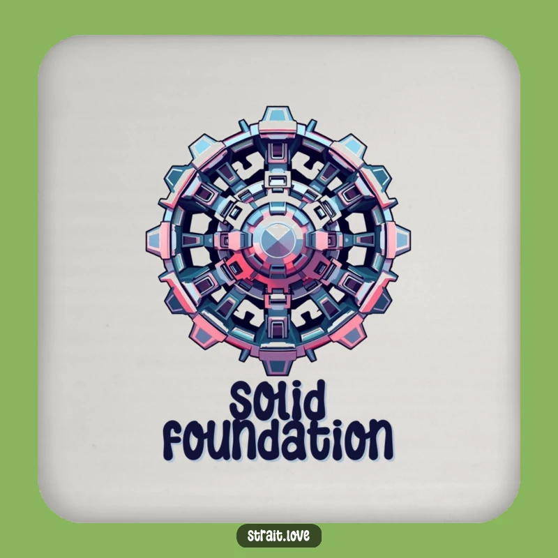 Funny Metallic Structure Coasters: Protect Surfaces with Complex Futuristic Art