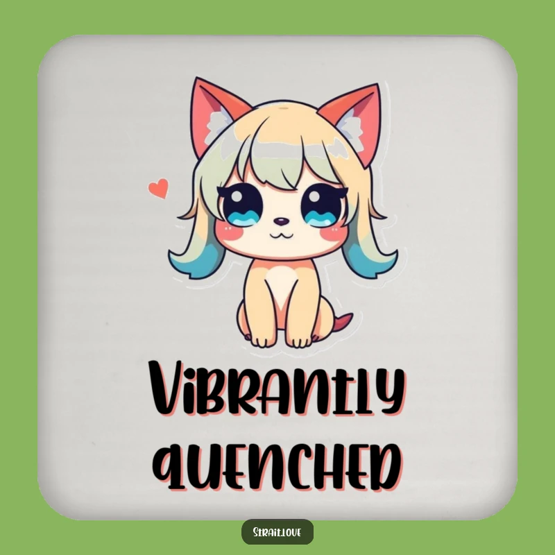 Funny Colour Clash Coasters: Protect Surfaces with Vibrant, Unconventional Art